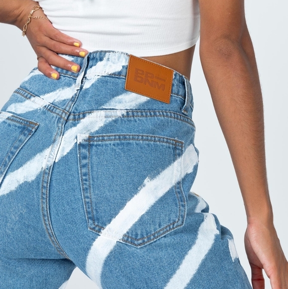 Princess Polly Sarah Denim Jeans - Picture 4 of 7